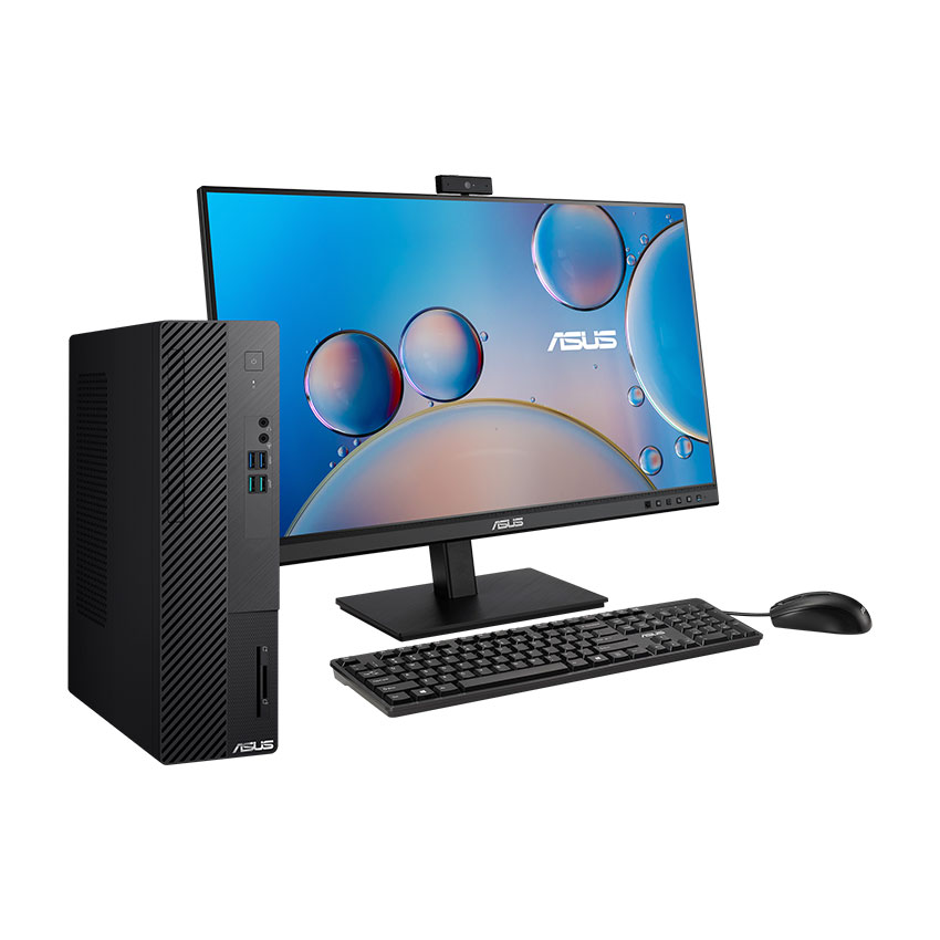 Máy tính đồng bộ thương hiệu – PC ASUS ExpertCenter S5 S500SE (Chip Intel Core i3-13100 | RAM 8GB | SSD 512GB PCIE | Wifi + BlueTooth | Win 11 bản quyền) - Hàng Chính Hãng