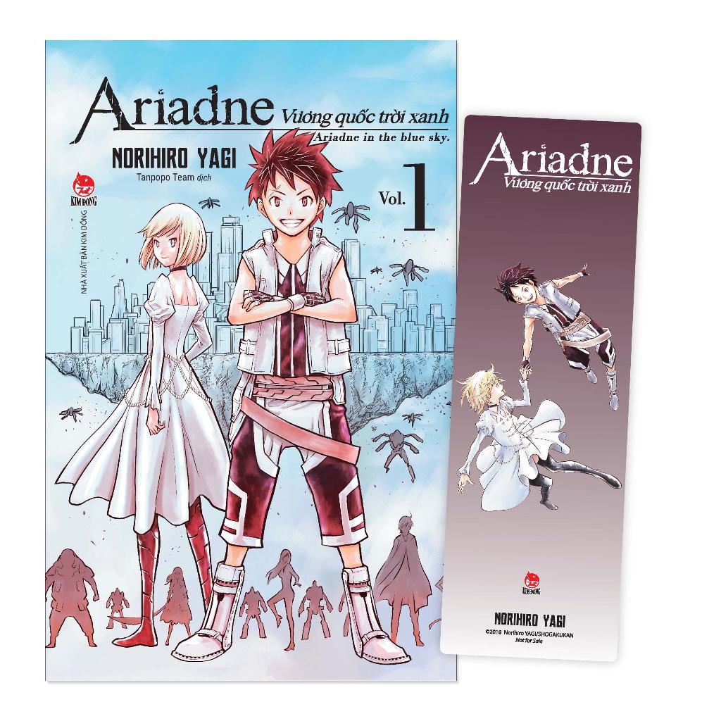 Truyện tranh Vương Quốc trời xanh Ariadne - Tập 1 - Tặng kèm Bookmark - Ariadne In The Blue Sky - NXB Kim Đồng