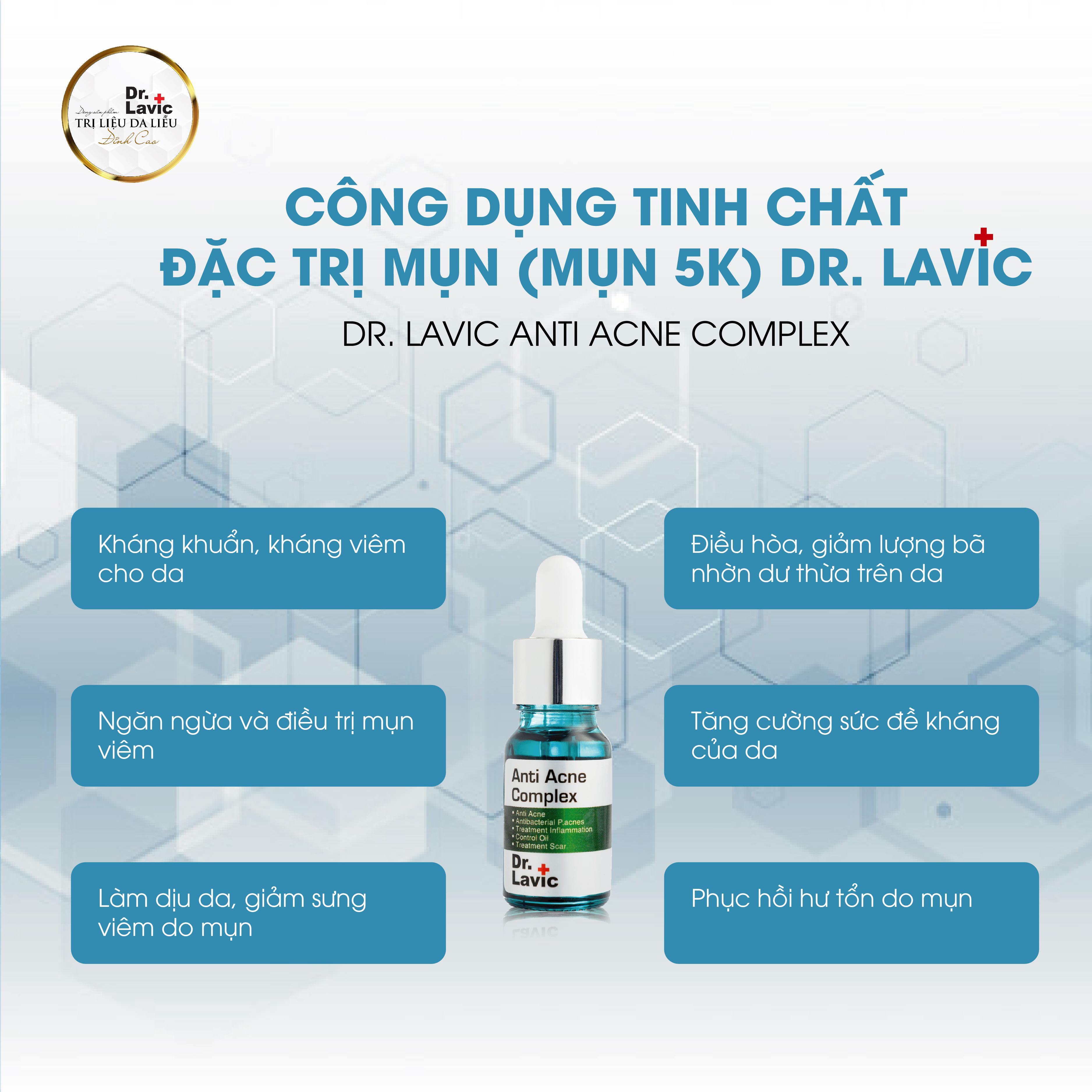 SERUM MỤN 5K DR.LAVIC - Dr.Lavic Anti acne complex