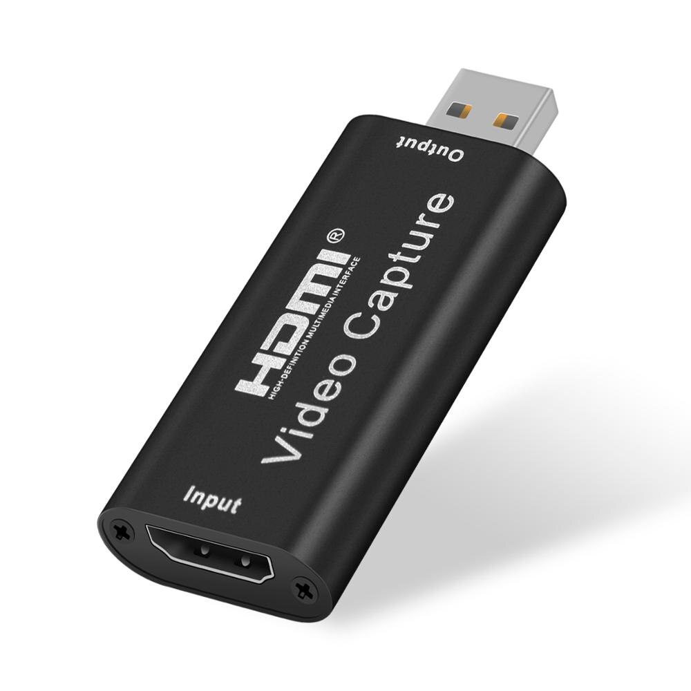 ROGTZ Đầu chuyển HDMI vào laptop, pc qua cổng USB, Video capture - Hàng Nhập Khẩu