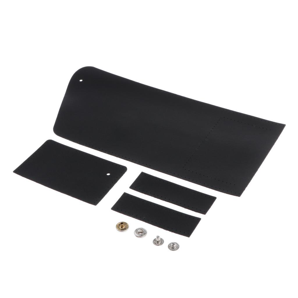 DIY Leather Set Bag Making Material Black