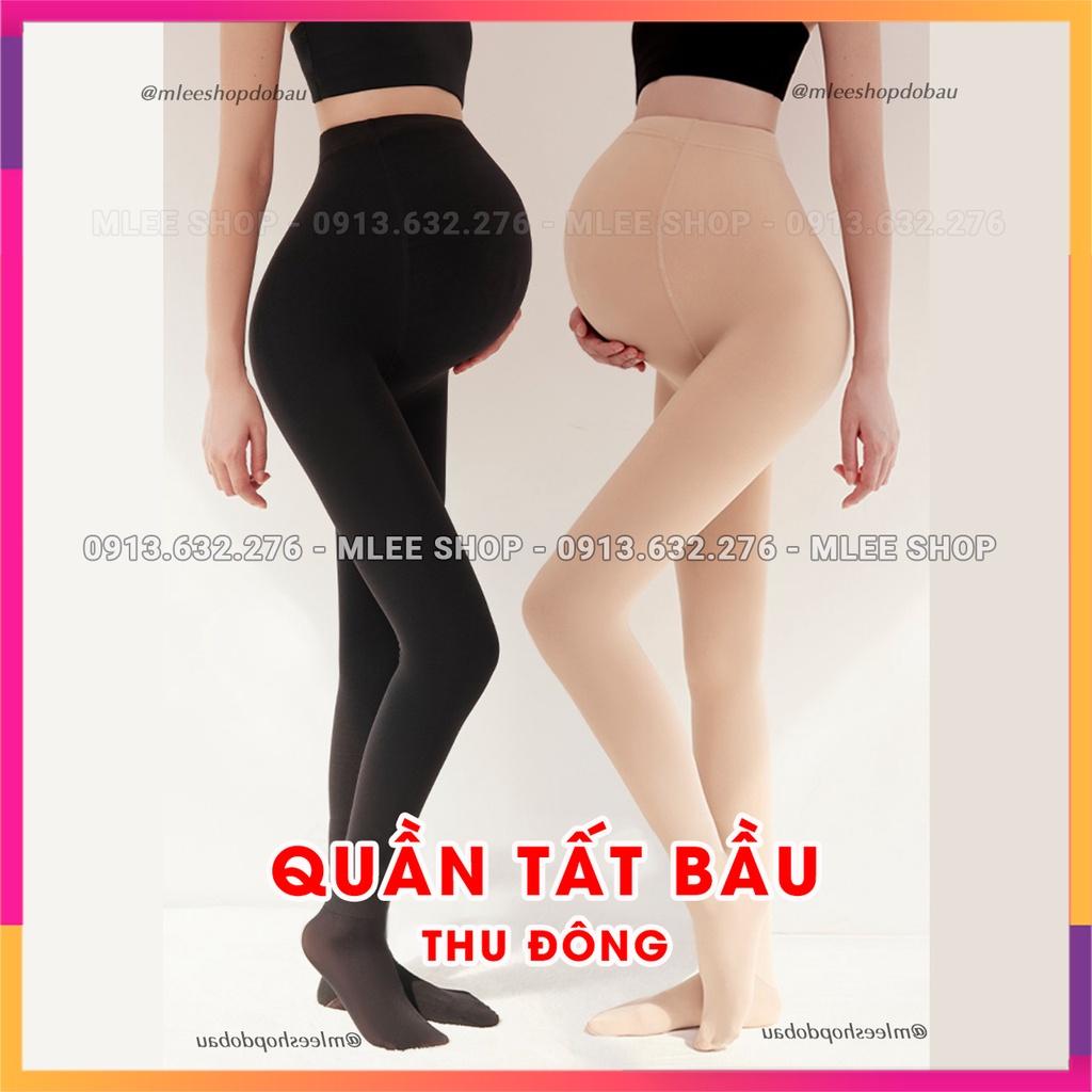 Quần Tất Bầu Thu Đông | Quần Tất Bà Bầu Loại Cả Bàn giữ nhiệt