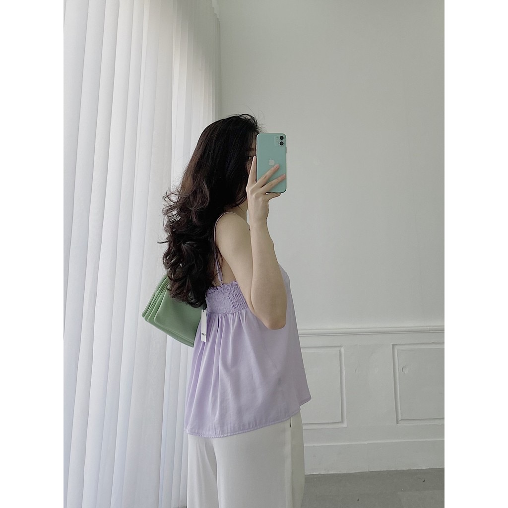 YU CHERRY | Áo nữ  Lili Silk Top YA368