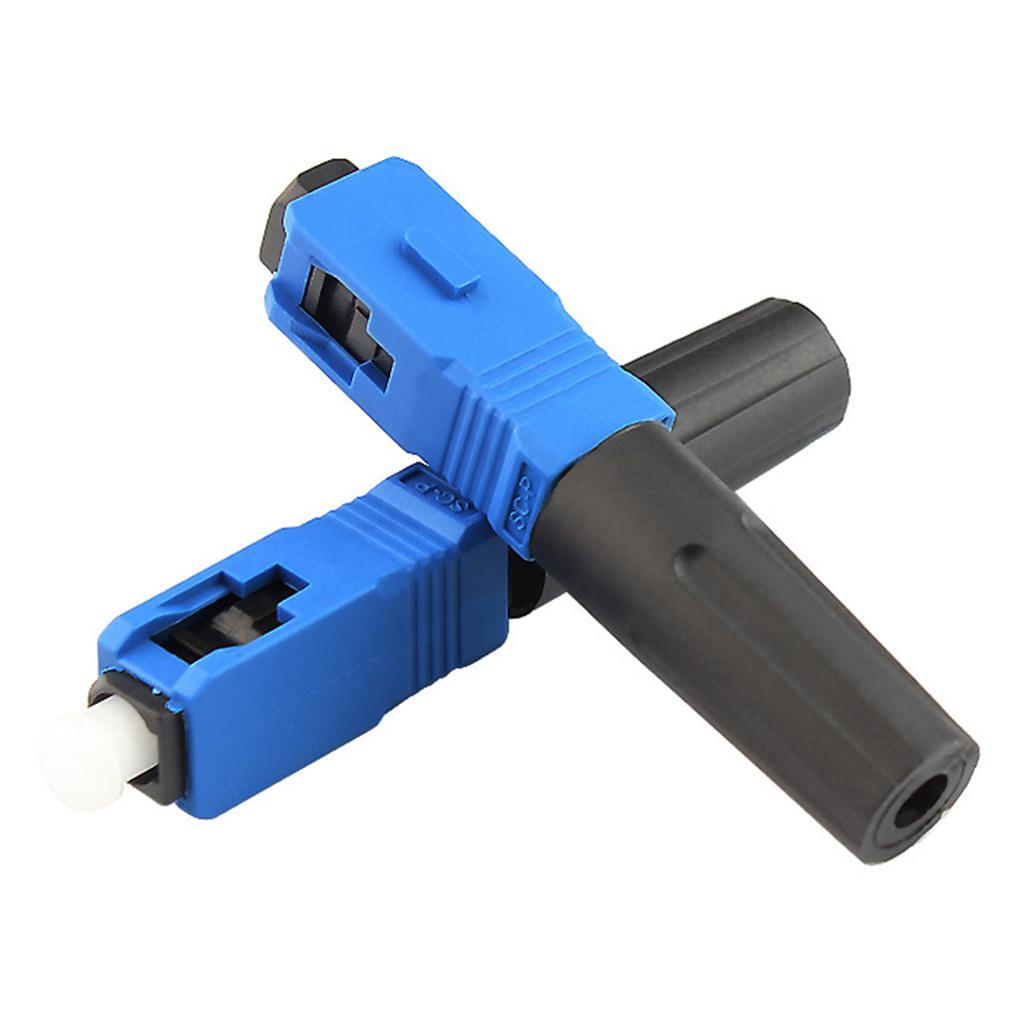 Optic Fiber Quick Cold Connector FTTH SC Singlemode Fast Connector 50mm
