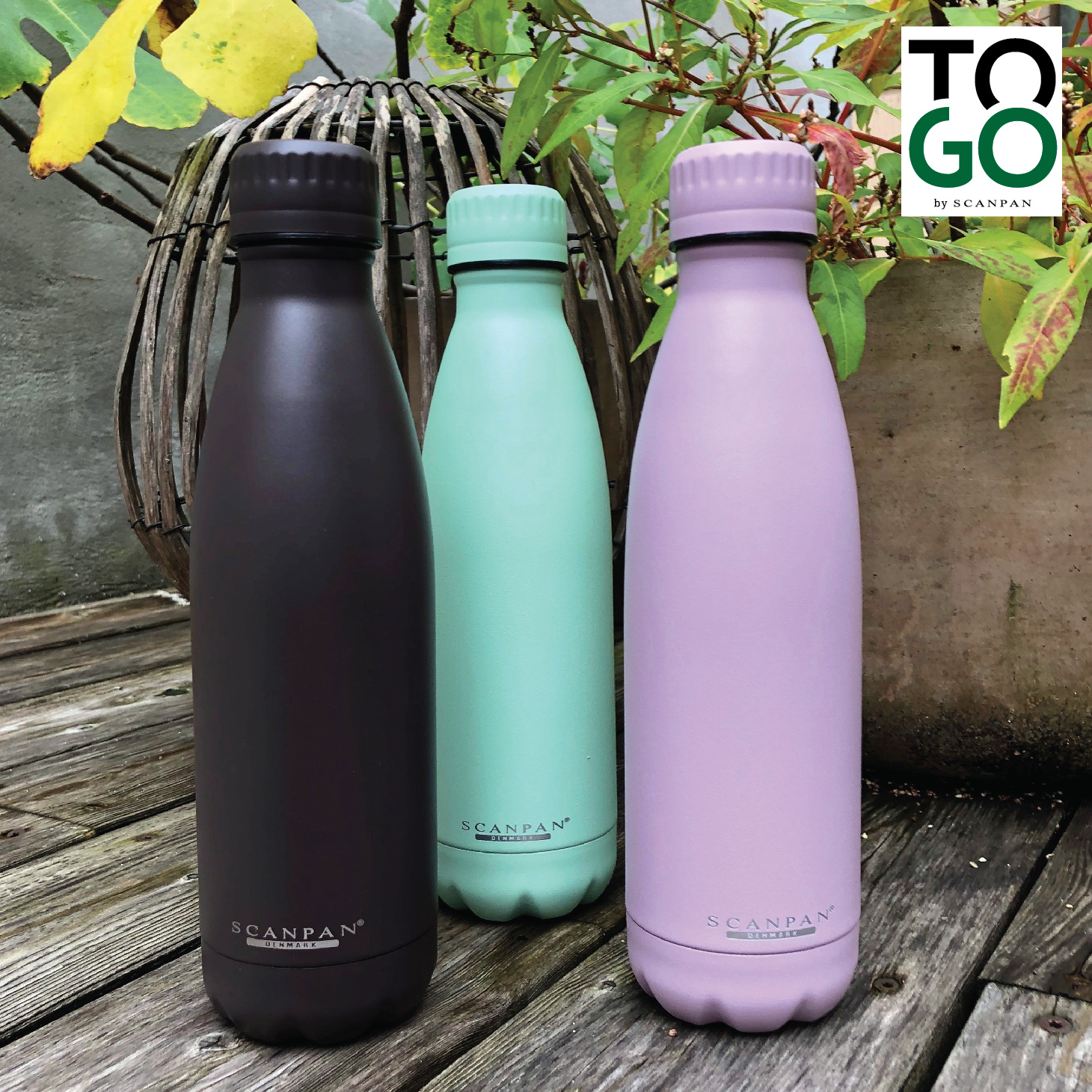 Bình giữ nhiệt Scanpan To Go 500ml màu hồng nhạt - 51000113 - Hàng chính hãng