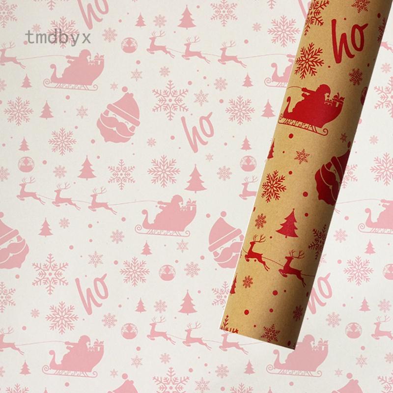 Tmdbyx Giấy gói quà Giáng Sinh/đám cưới/giáng sinh