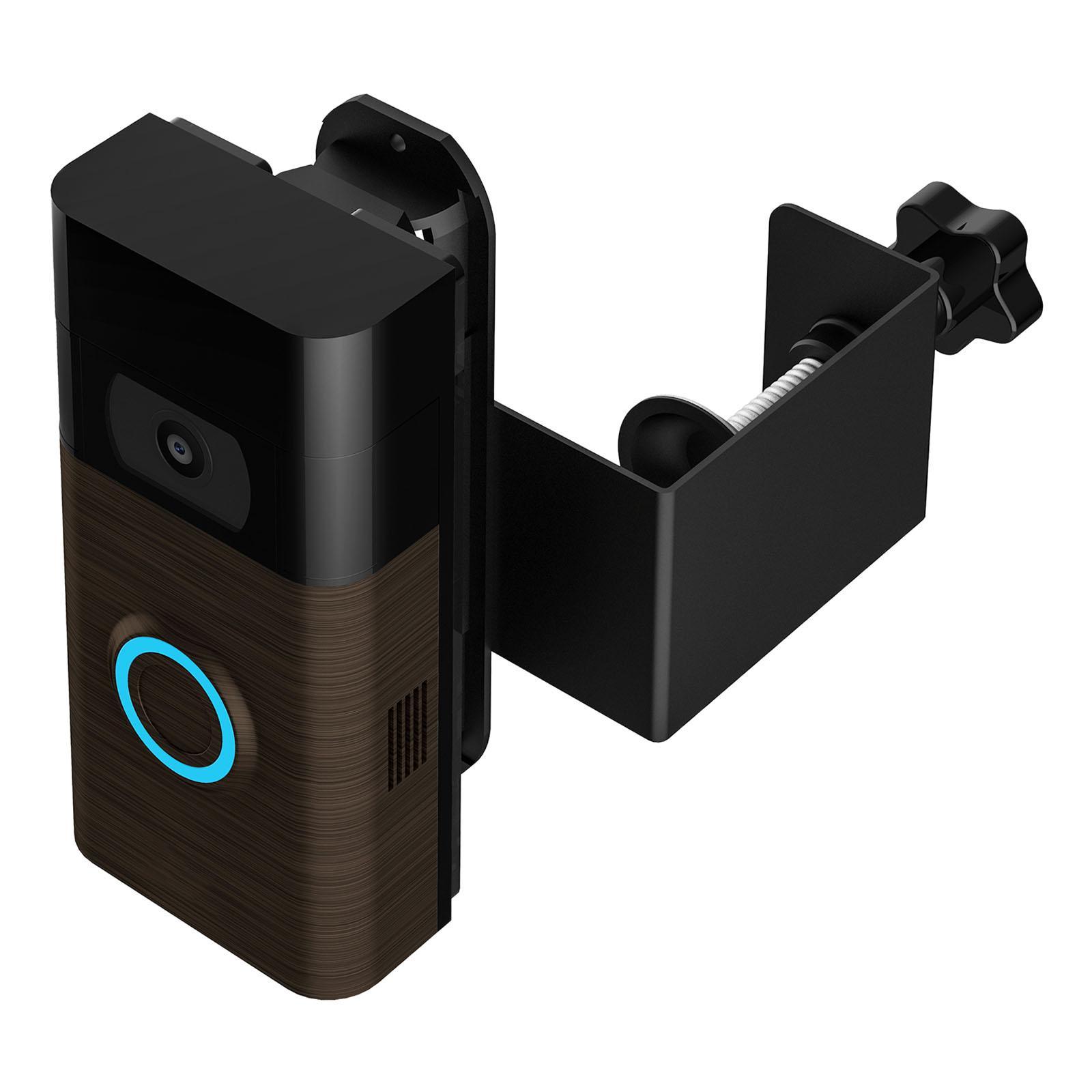 Anti Theft Doorbell Mount Stainless Steel Accs Doorbell Holder for Apartment