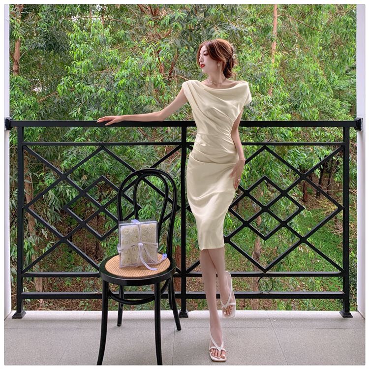 Đầm Body Đầm Dự Tiệc Trễ Vai Cổ Đỗ Cao Cấp Size M-L-XL-XXL (có ảnh+video thật)