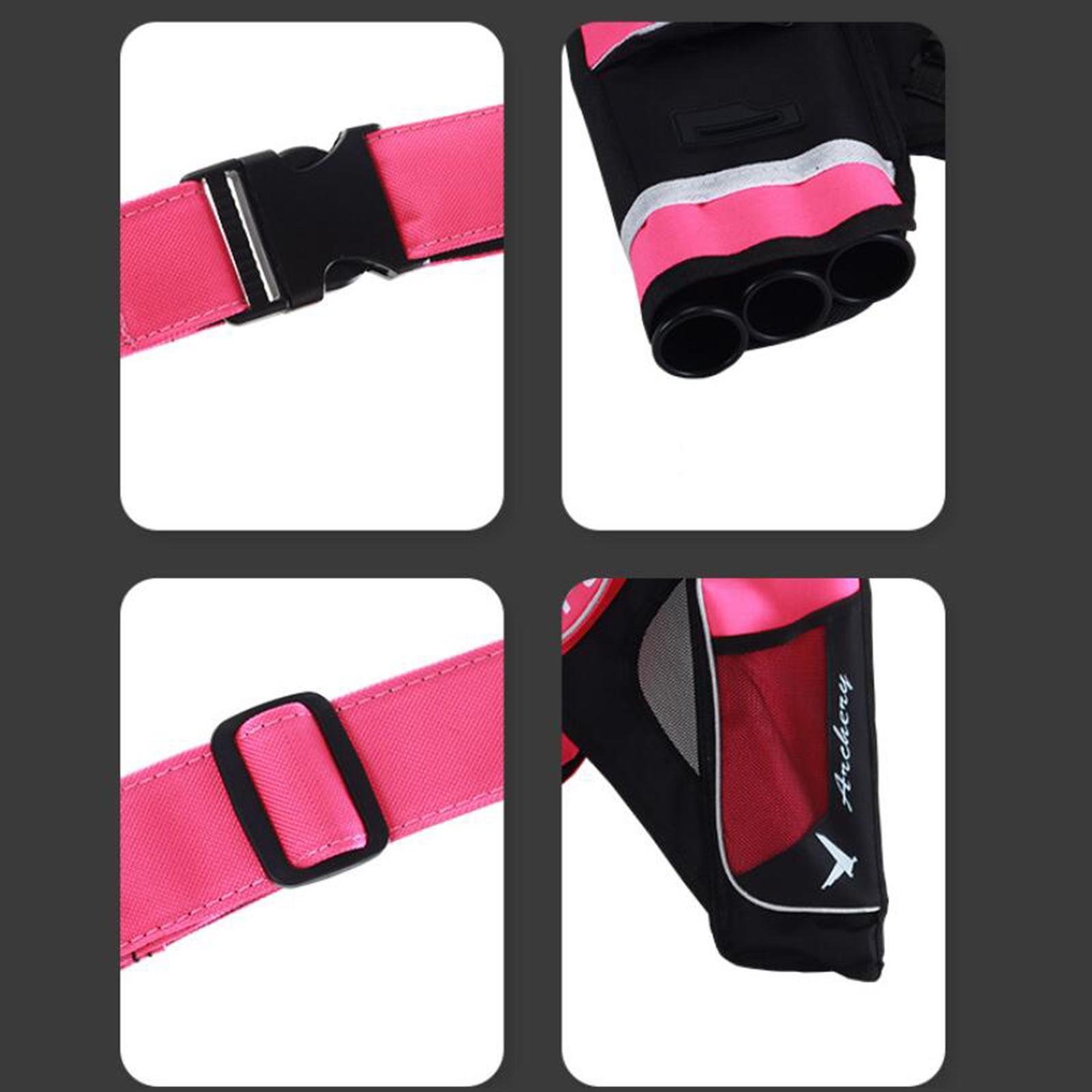 Arrow Quiver Waist-Carry Bag Oxford Fabric Hip Quiver for Recurve Compound Bow Hunting