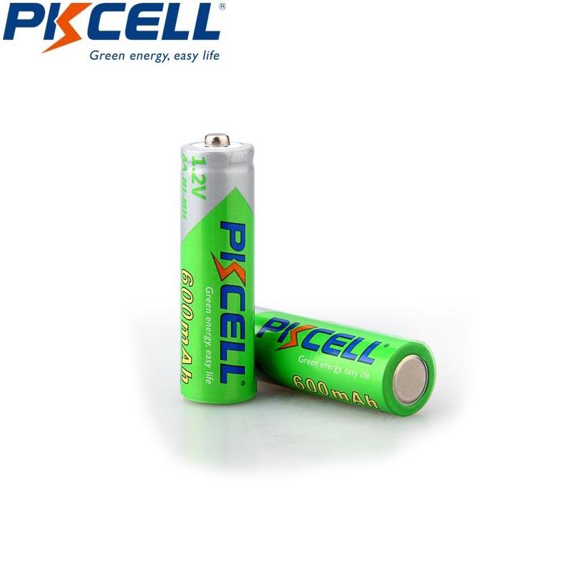 8 CÁI /2thẻ PKCELL Pin Sạc AA AA NiMH 1.2V 600mAh Ni-MH 2A Pin Sạc Bateria Sạc Sẵn cho Máy Ảnh Điện Áp Danh Định: 1.2V