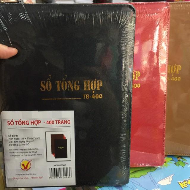 Sổ tổng hợp T8-400 trang