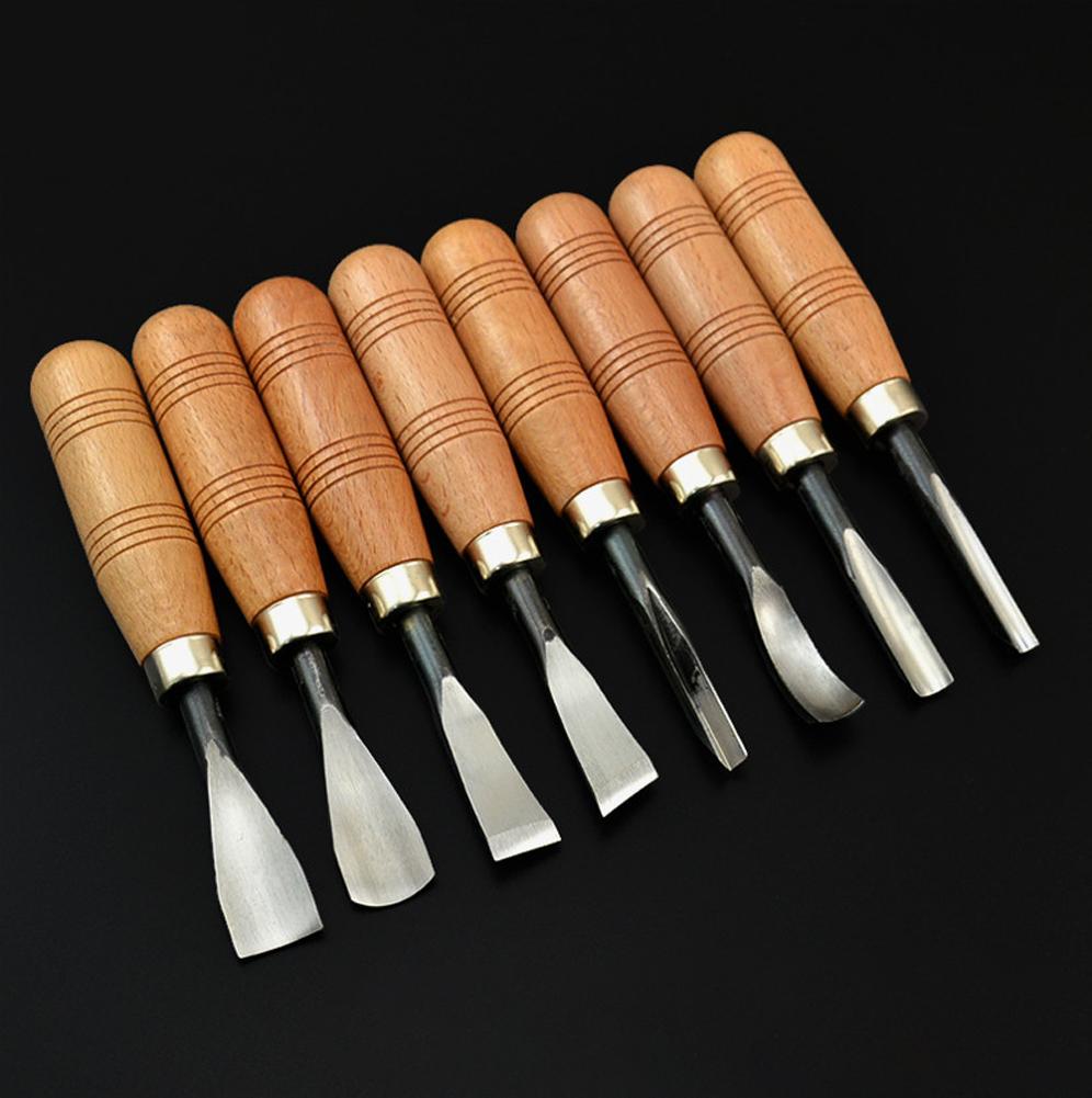 8 In 1 8 Pcs Wood Cutter Wood Carving Tools Woodworking Tool Detail Chisel Home household Multifunction Utility Tool Set
