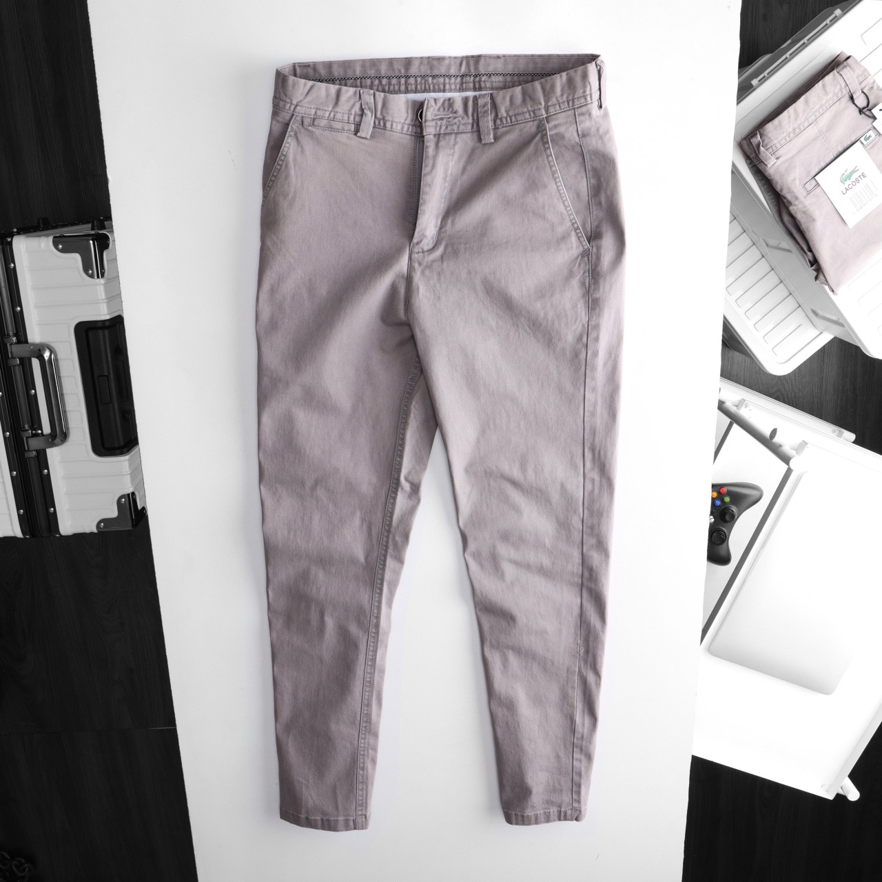 Quần kaki nam dài 8 màu mẫu mới form slim fit | LASTORE MENSWEAR