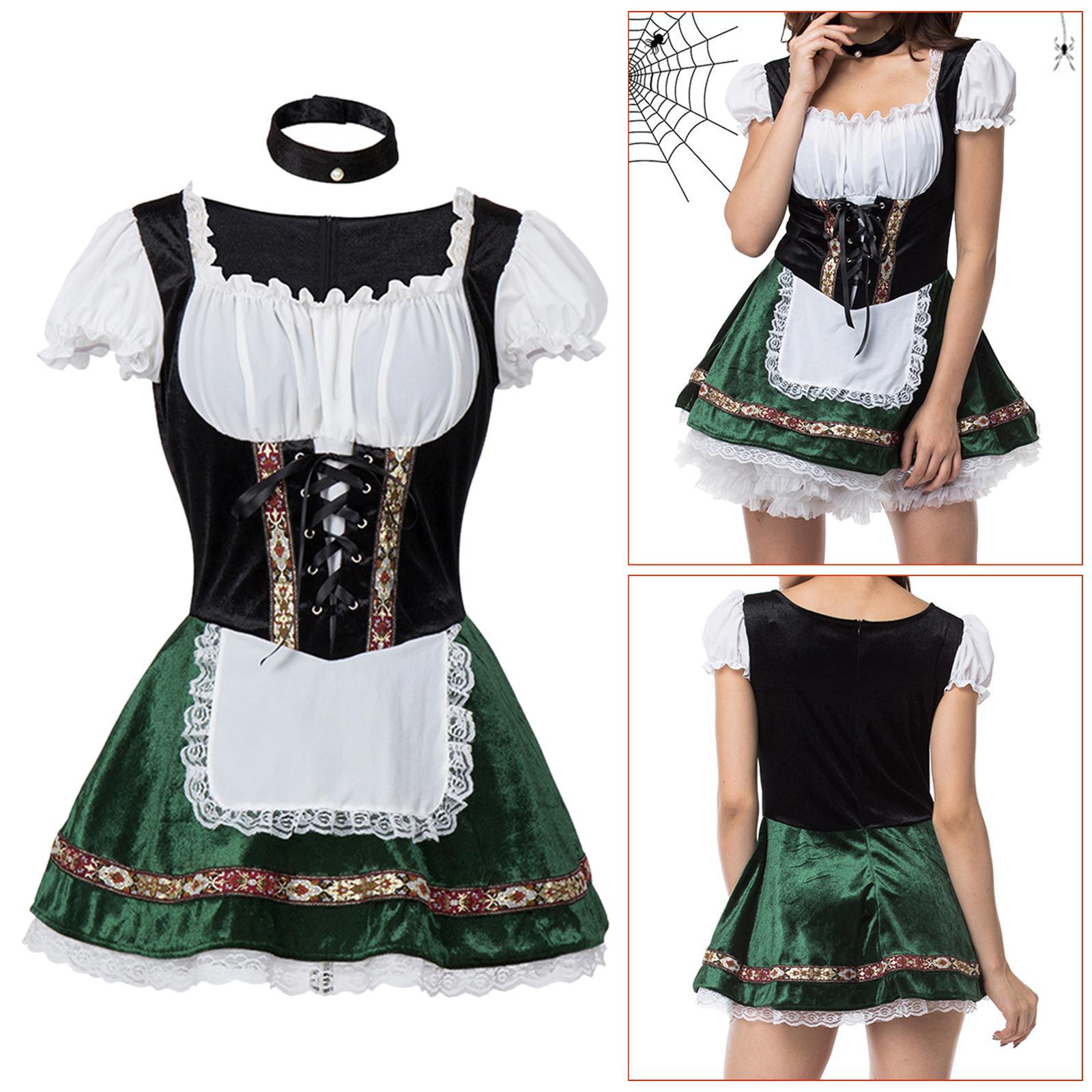 Womens Maid Costume  Wench Outfit Waitress