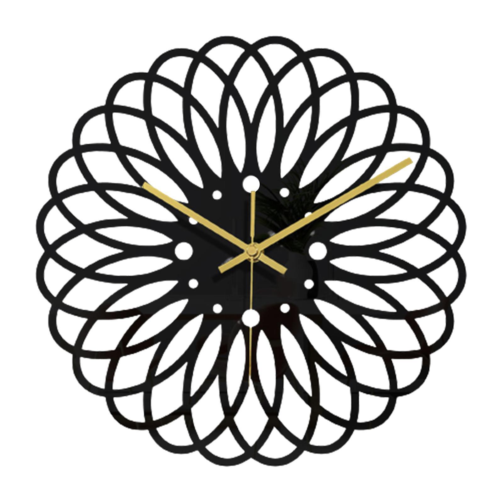 Minimalist Wall Clock Silent Clocks Battery Operated for Living Room Decoration Office