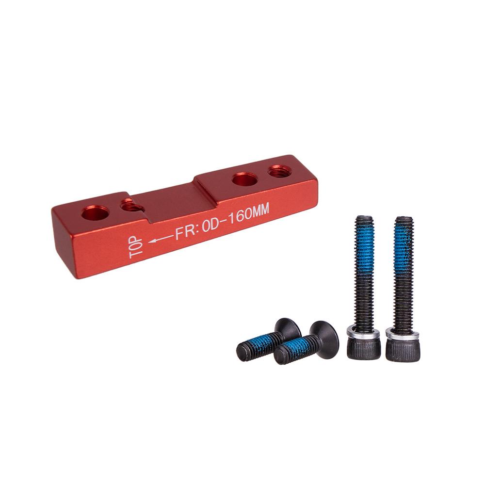 Bộ điều hợp phanh kim nhôm 7075, độ bền cao và đĩa siêu nhẹ cho rôto 140mm / 160mm