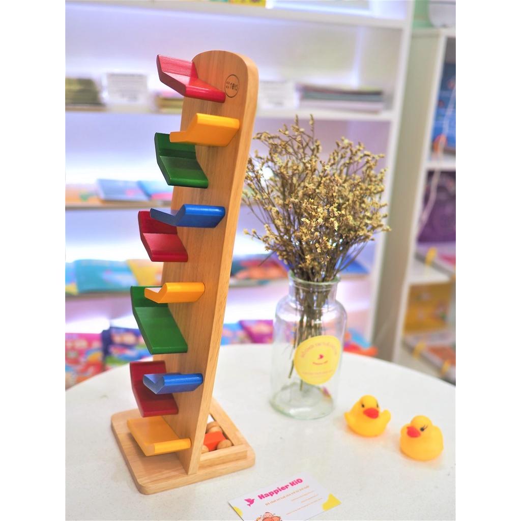 Vách xe rượt đuổi Winwintoys - Đồ chơi vận động, phối hợp tay mắt chất liệu gỗ cao su cao cấp