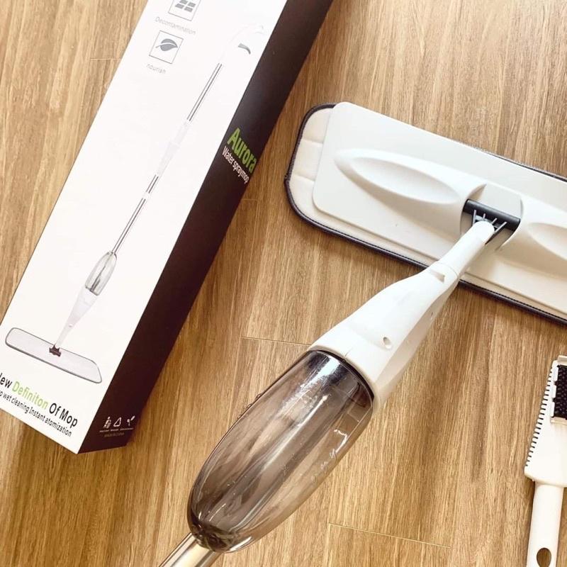 CÂY LAU NHÀ PHUN SƯƠNG THÔNG MINH XOAY 360 ĐỘ