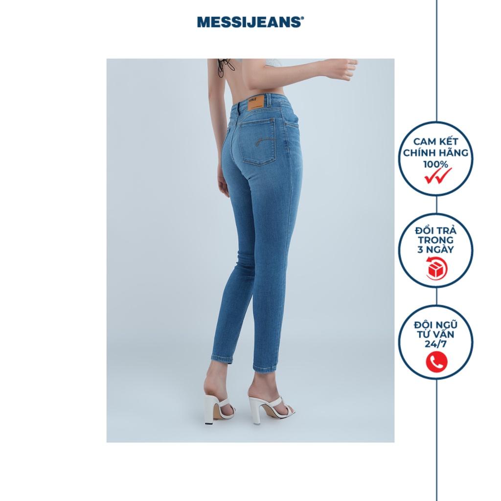 Quần jeans nữ dài ống ôm MESSI WJF0199-21