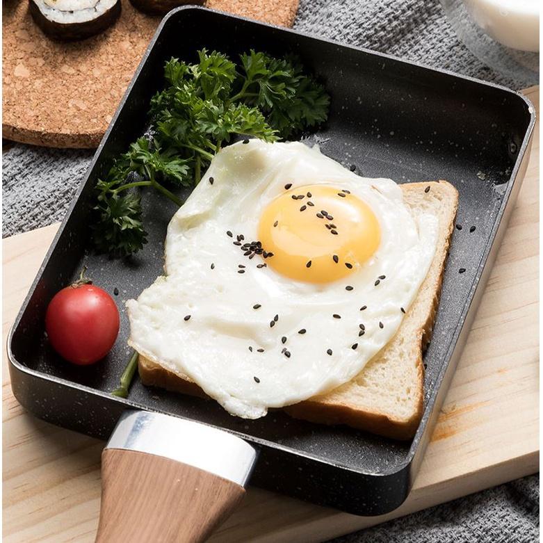 Chảo Chiên Trứng Chống Dính Tiện Dụng - Màu Hồng - Cực Dễ Thương