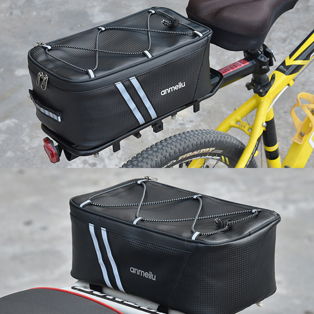 Túi đựng đồ yên sau xe đạp, chất liệu vải chống thấm nước, sức chứa lớn