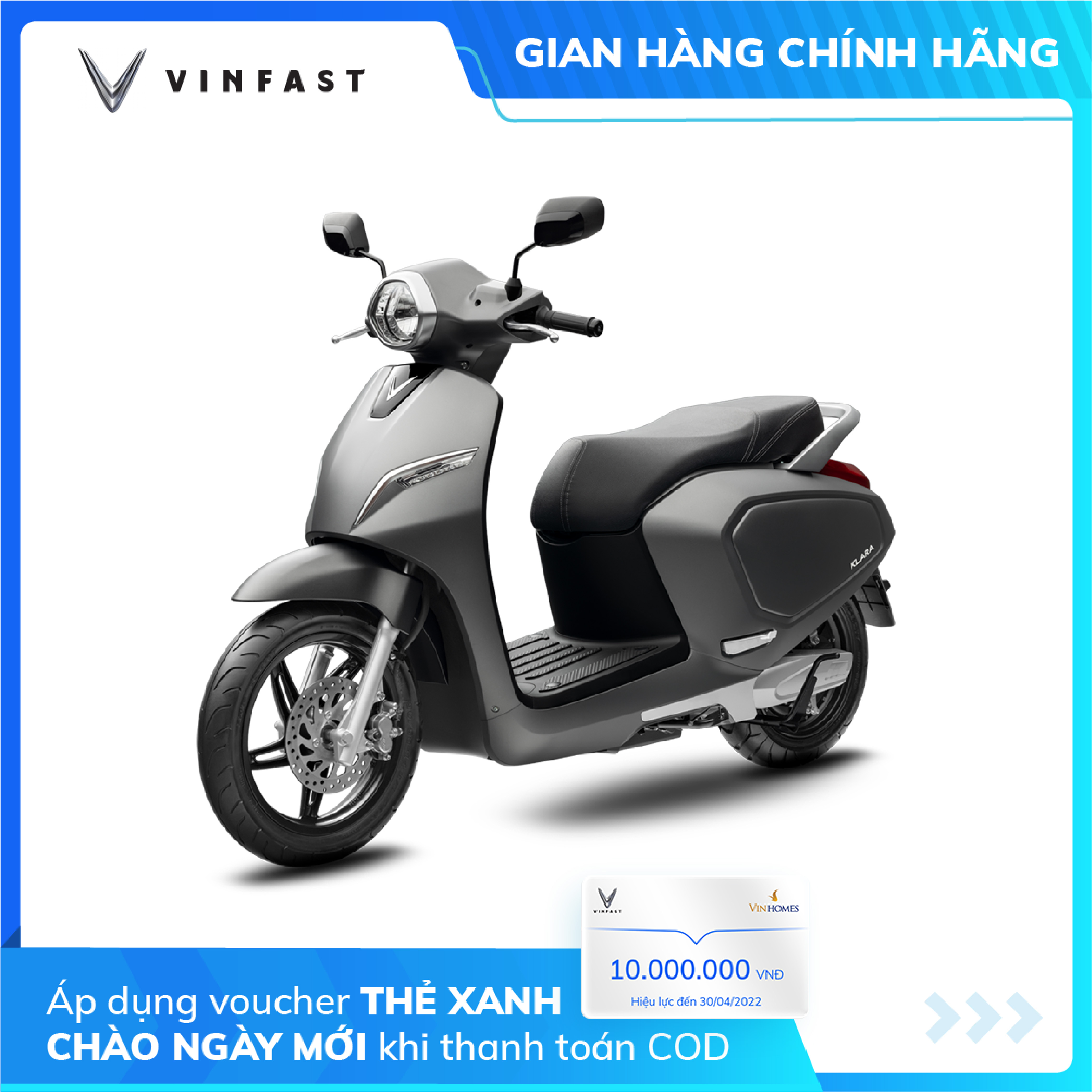 Xe máy điện VinFast Klara A2 - 2021 (Đã bao gồm Sạc &amp; Ắc quy)