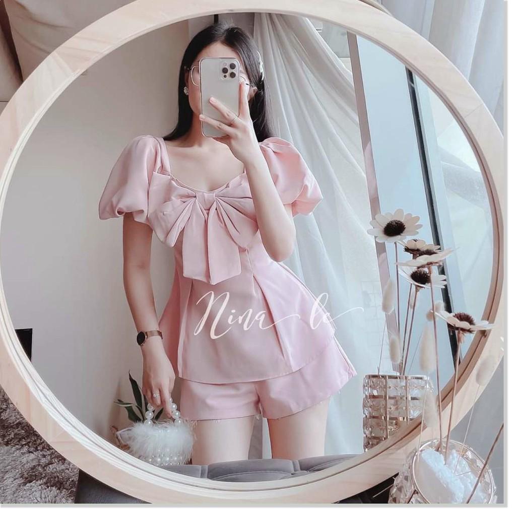 SET ĐŨI MỀM MỊN,THÍCH HỢP ĐI CHƠI,DỰ TIỆC,THIẾT KẾ HỌA TIẾT TRƠN NHƯNG KHÔNG KÉM PHẦN SANG TRỌNG THỜI TRANG KME.STORE