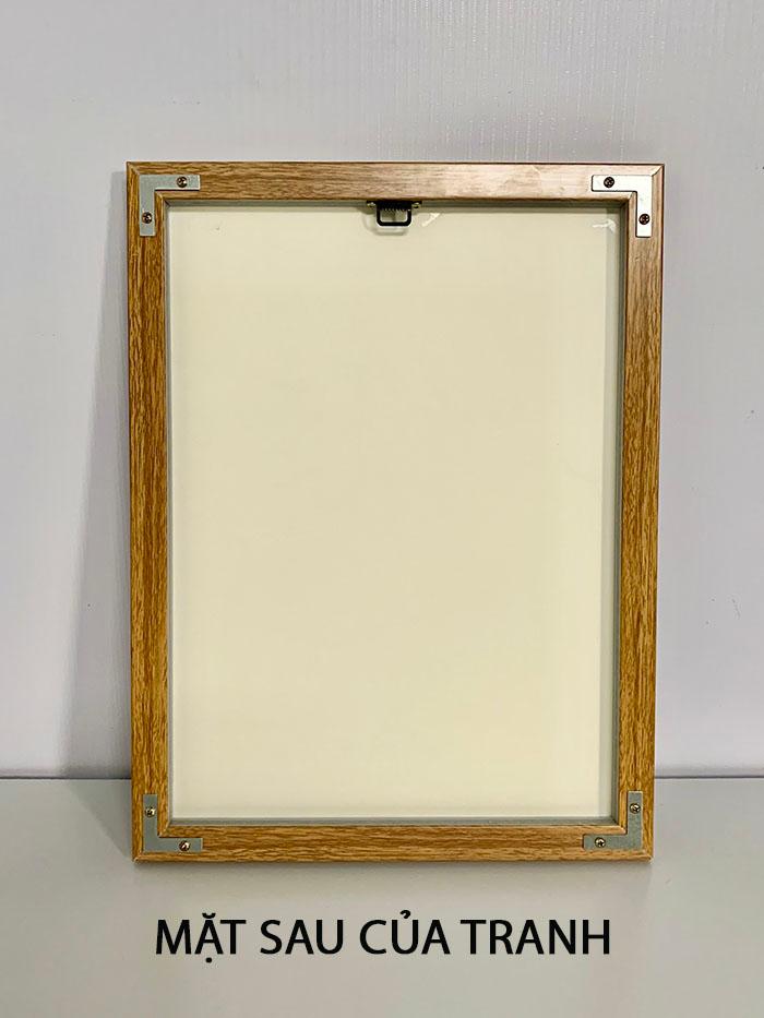 Bộ 3 tranh canvas trang trí phòng ngủ - Cây cầu - PN208