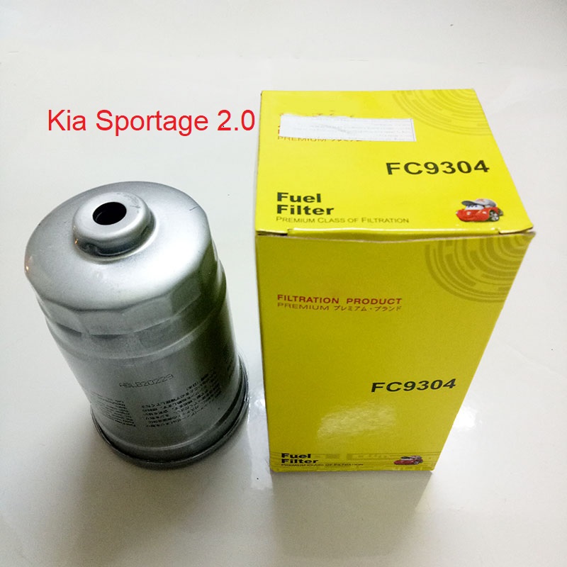 Lọc nhiên liệu, lọc dầu diesel cho xe Kia Sportage 2.0 máy dầu 2011-2017 mã phụ tùng 31922-4H001 mã FC9304