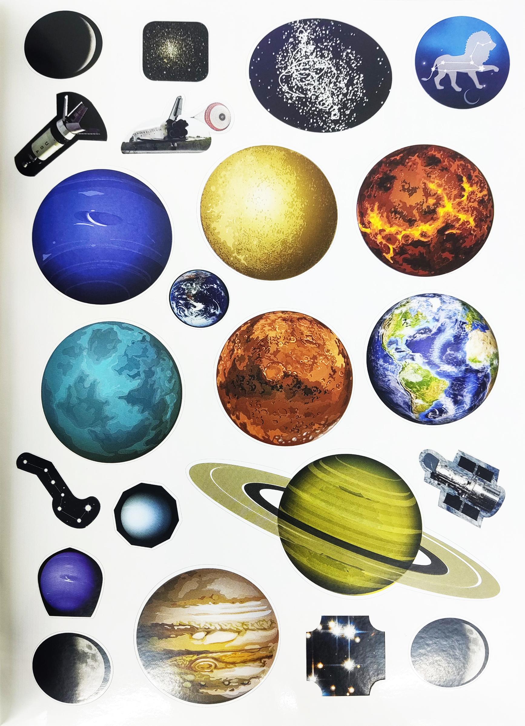 Wonders Of Learning - Sticker Book - Discover Space