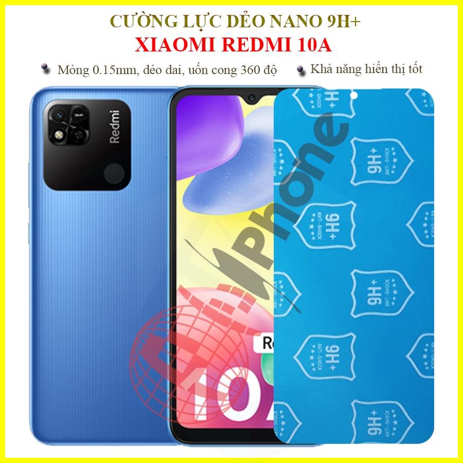 Dán cường lực dẻo nano cho Xiaomi Redmi 10A