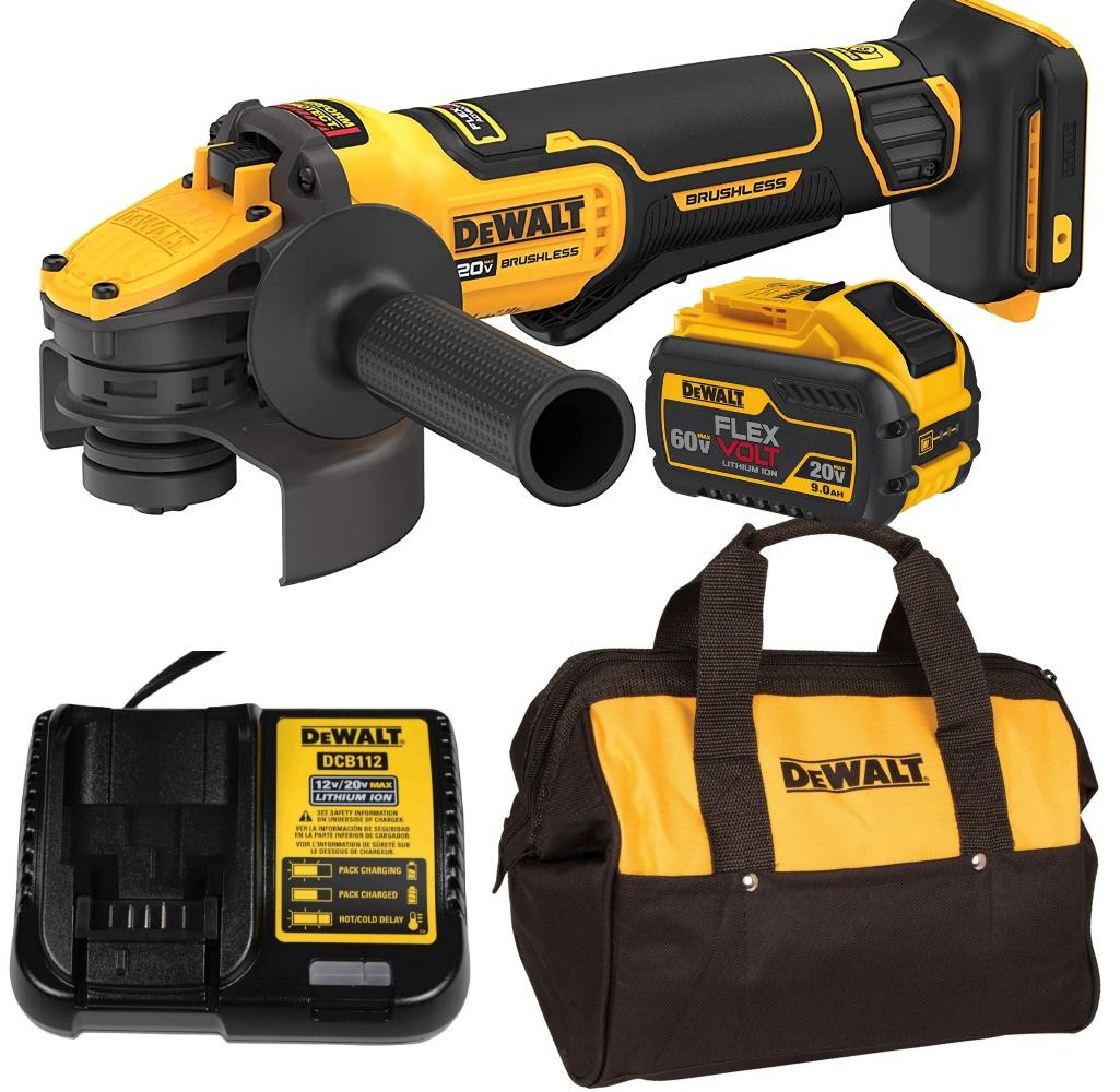 MÁY MÀI PIN CẦM TAY 960W 100MM DEWALT DCG409X1- HÀNG CHÍNH HÃNG