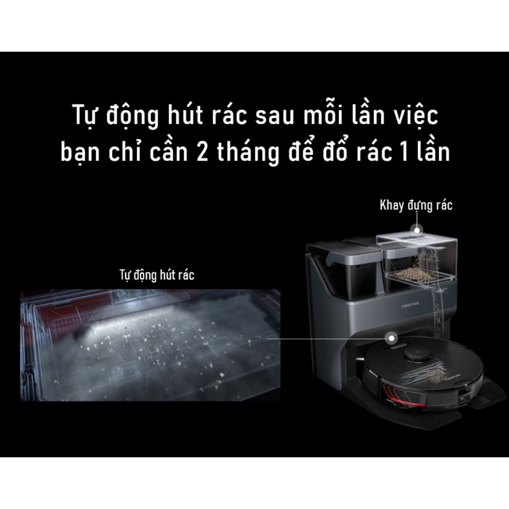 Robot Hút Bụi Lau Nhà Thông Minh Roborock S7 MaxV Ultra Bản Quốc Tế - Hàng Chính Hãng