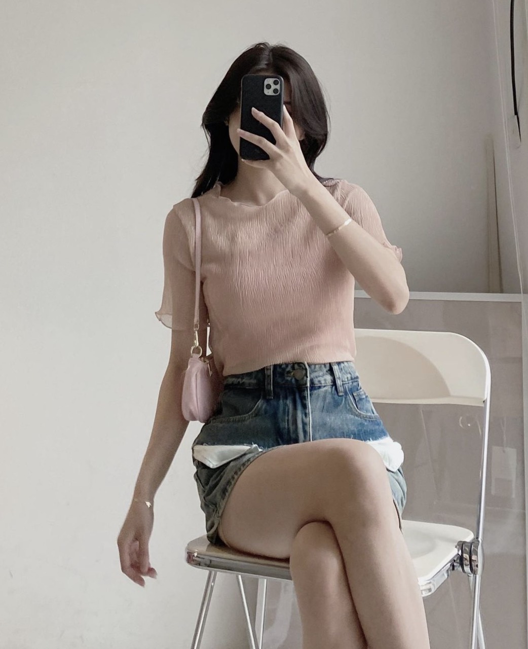O THUN CROPTOP ỐNG + ÁO LƯỚI TAY NGẮN SUÔNG TRƠN ĐI TIỆC ĐI CHƠI DẠO PHỐ ĐI BIỂN ĐI LÀM CÔNG SỞ