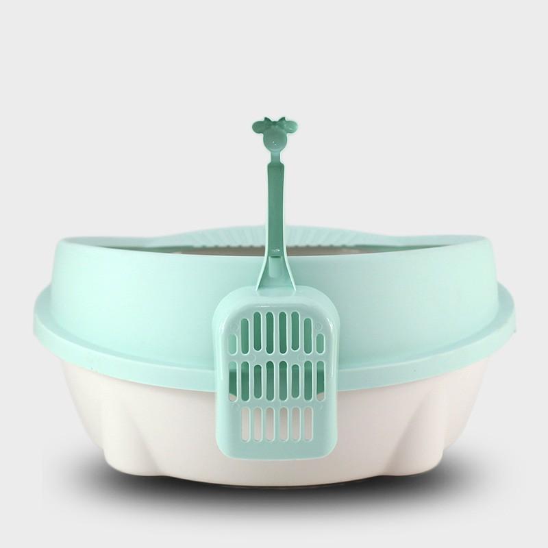Khay vệ sinh hình elip cho mèo hàng cao cấp có sz lớn cho bé 10kg