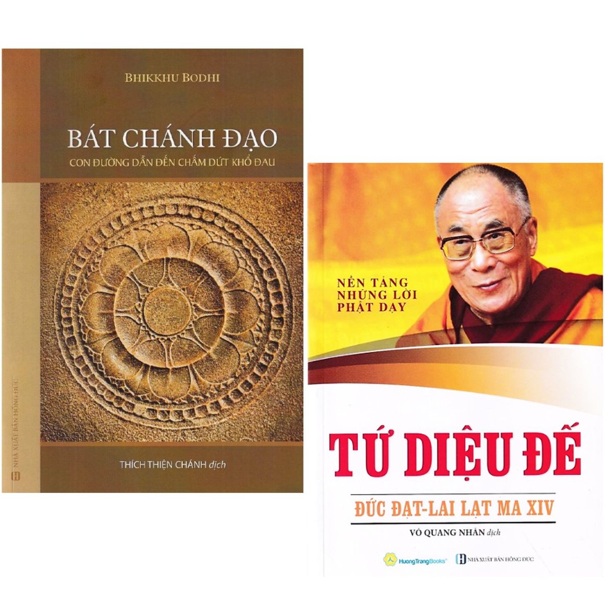 Bát Chánh Đạo + Tứ Diệu Đế (2 quyển, bìa mềm) - Bookcity