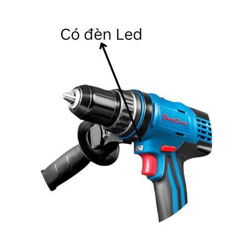 Máy khoan + bắt vít dùng pin Dongcheng DCJZ13E