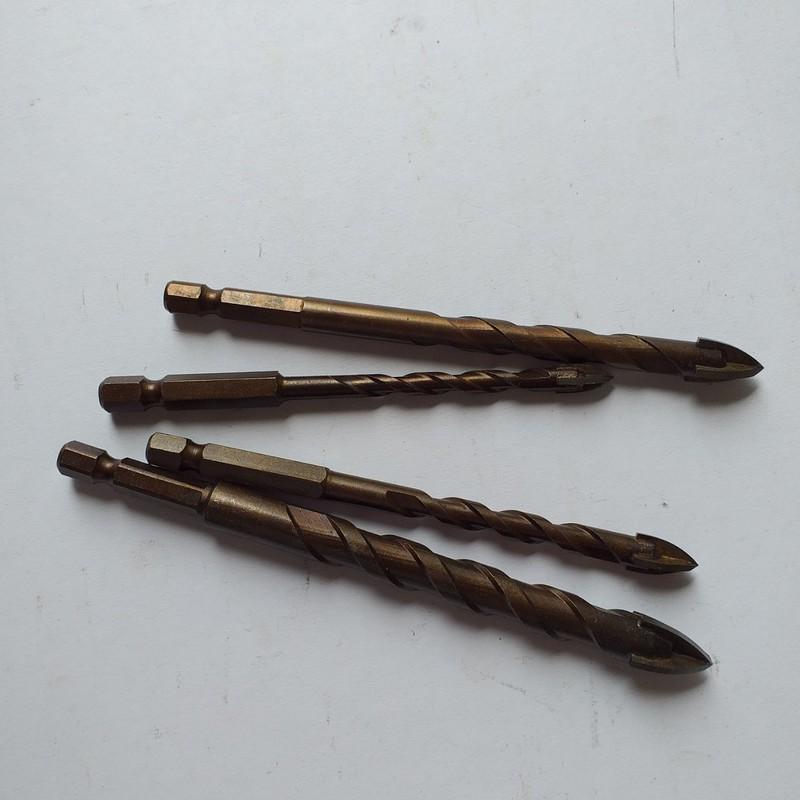 Bộ 4 Mũi khoan Gạch men, Thủy tinh, Đá hoa.