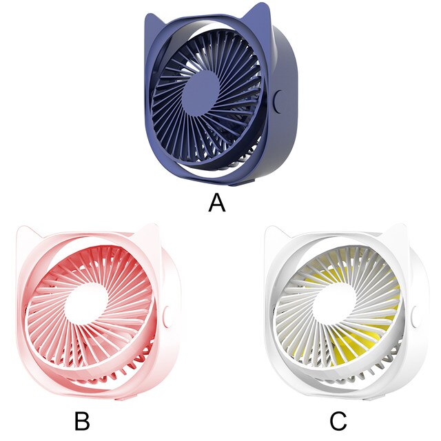 Quạt usb mini để bàn hình tai thỏ - Hàng chính hãng