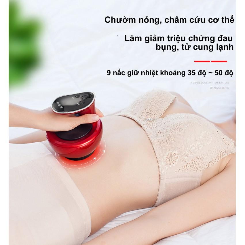 Hot - Máy cạo gió tia hồng ngoại kiêm massage body