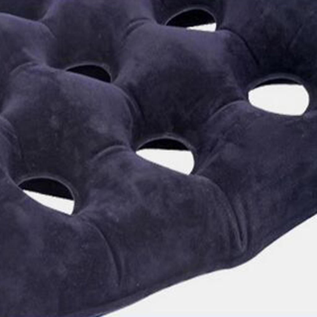 2 Pieces Inflatable Wheel Chair Car Seat Cushion Breathable Bed Sores Pillow