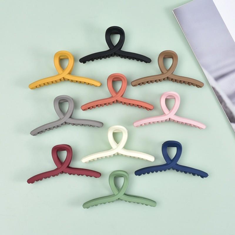 Kẹp tóc càng cua nhựa dài phong cách Hàn Quốc