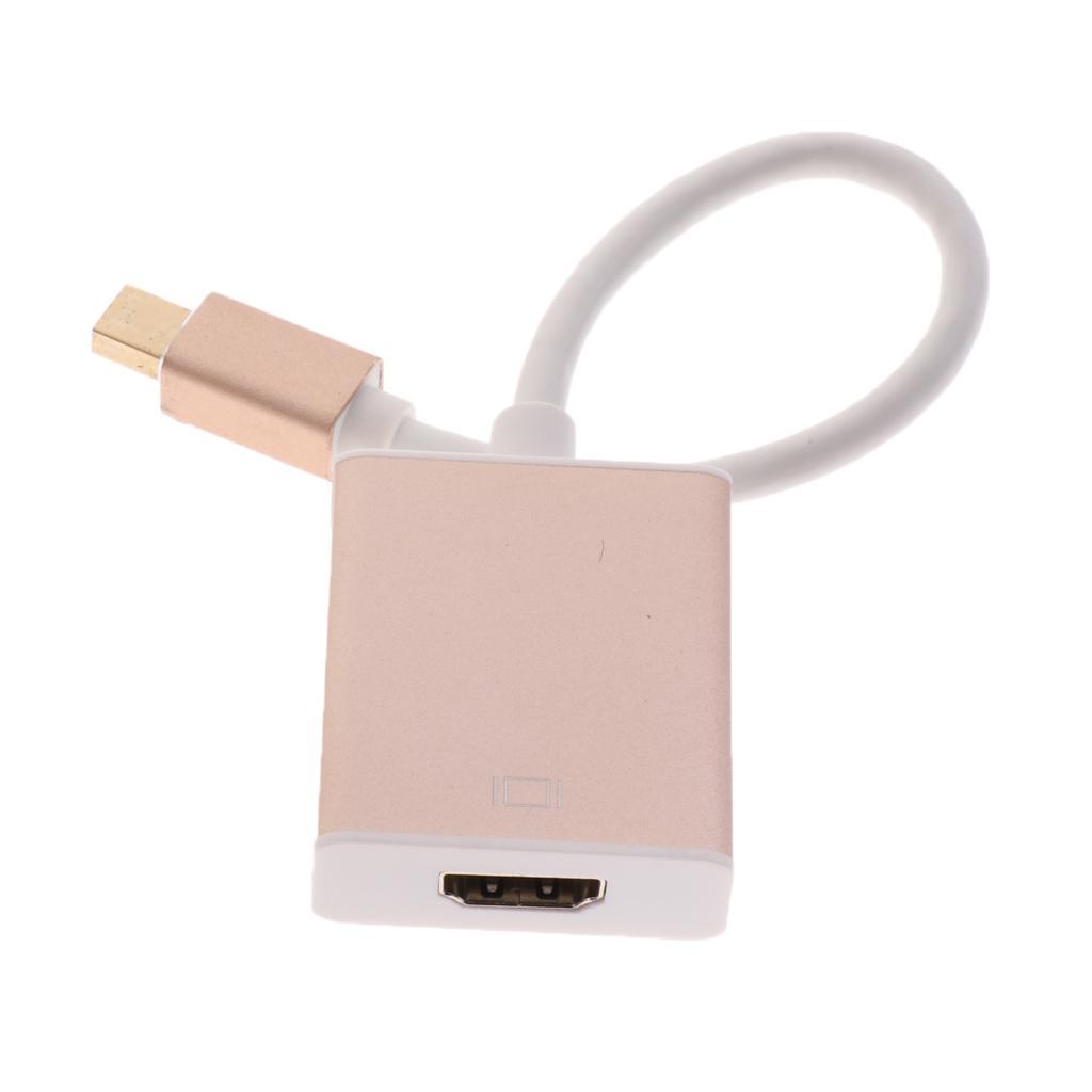 Mini DP Display Port TO HDMI Adapter For Apple iOS MacBook Pro Computer