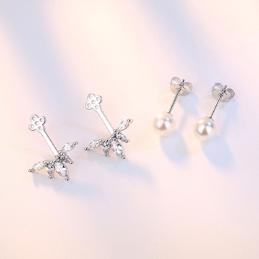 Bông tai Bạc cao cấp Twinkle E157