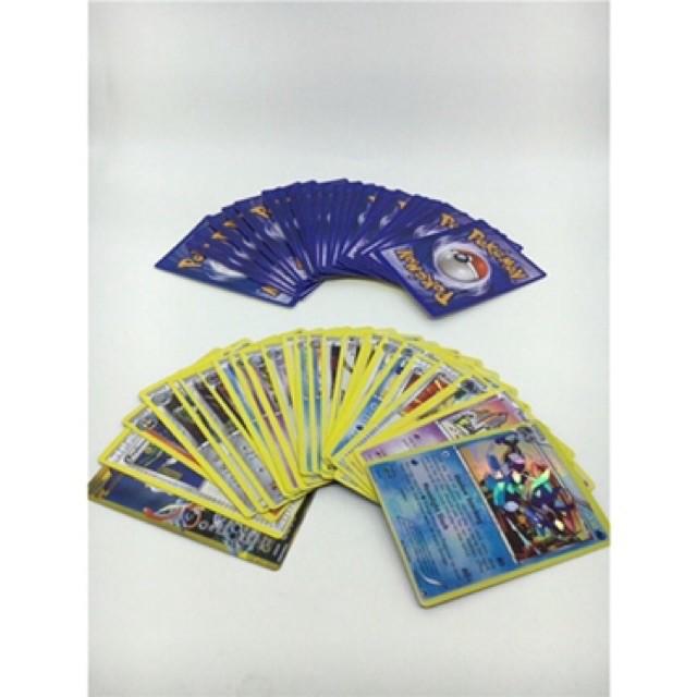 Sỉ 10 hộp thẻ bài p0kem0n giấy