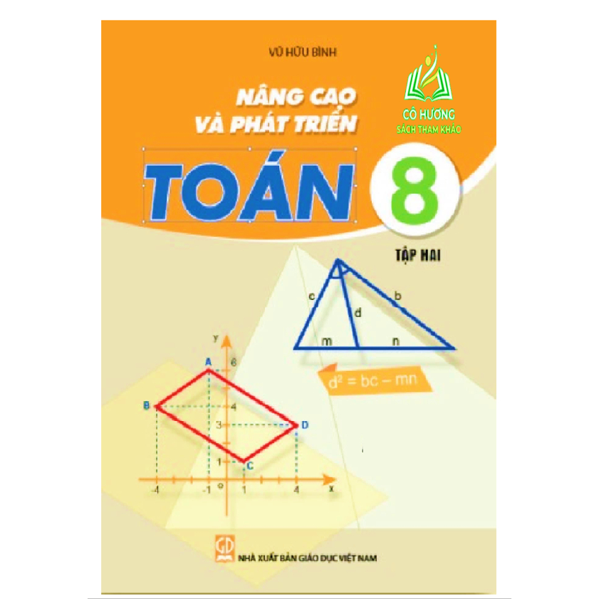 Sách - Nâng Cao Và Phát triển Toán Lớp 8 - tập 2 ( mới nhất 2023 )