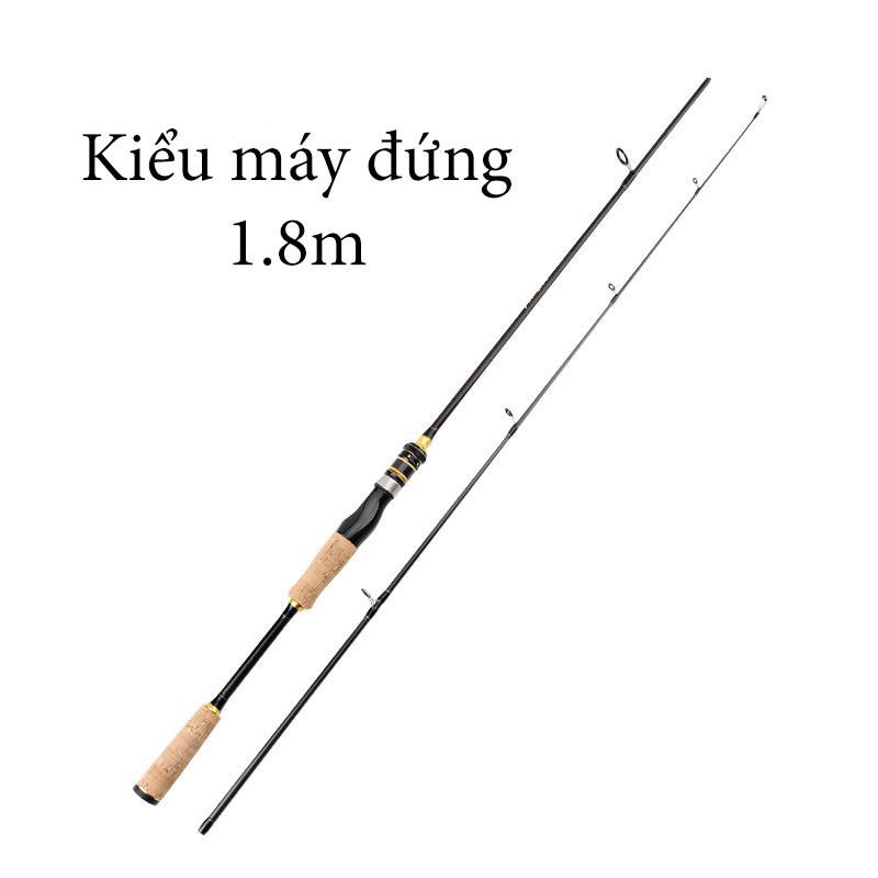 Cần câu lure carbon MSX đầu bu chống xoắn CM12