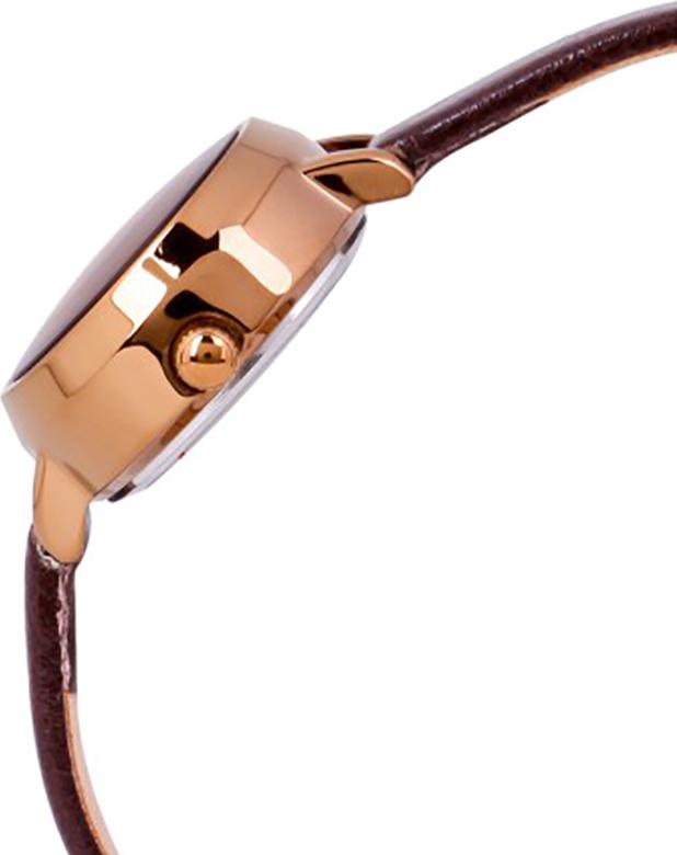 Đồng Hồ Nữ Hàn Quốc Dây Da Julius JA-979E - Nâu