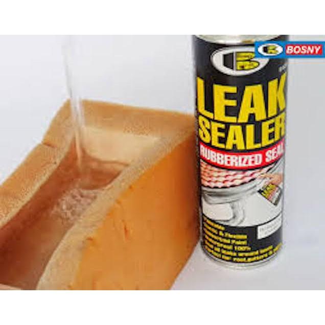 Sơn xịt chống dột chống thấm Leak Sealer B125 Bosny - Nhập khẩu Thái Lan.