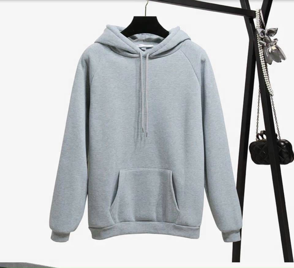 Áo hoodies trơn nam nữ phong cách couple năng động trẻ trung